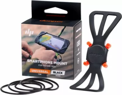 Mbajtës telefoni për peshkim Yakimasport, i zi