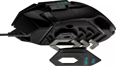 Maus Logitech G G502 HERO, 25600 DPI, USB, i zi