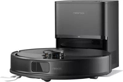 Fshesë robotike Roborock Q10 VF+ 10,000 Pa me stacion vetë-zbrazës 2.7 L, e zezë