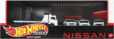 Set vetura lodër Hot Wheels Premium GMH39, 4 copë