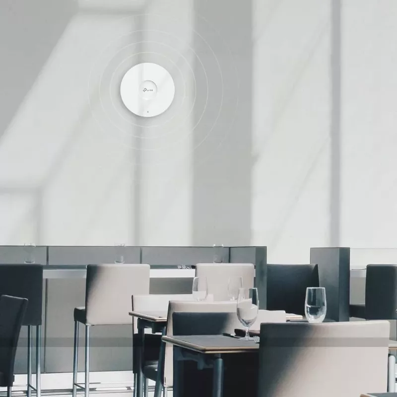 Access point TP-LINK, AX1800, i bardhë