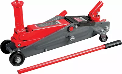 Kriko hidraulike dysheme PROLINE 46923 2.5T 145-527 mm, 19.6 kg, e kuqe/gri