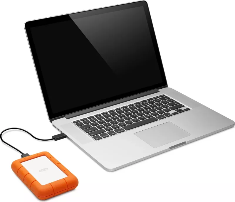 SSD LaCie Rugged 2TB USB-C portokalli