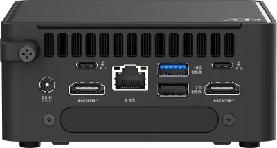 Kompjuter mini ASUS NUC GEN15 Pro RNUC15CRHU500002 i5, Tall Kit, EU Cord, zi