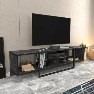 Komodinë TV Hanah Home, Asal 150, e zezë