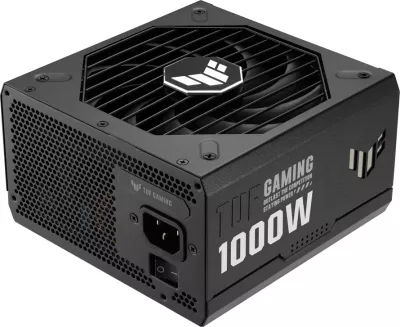 Furnizues rryme ASUS TUF Gaming 1000W 80 Plus Gold, ATX 3.0, plotësisht modular, 12VHPWR, i zi