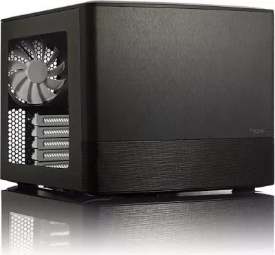 Kasë Fractal Design NODE 804, Cube, micro ATX, e zezë