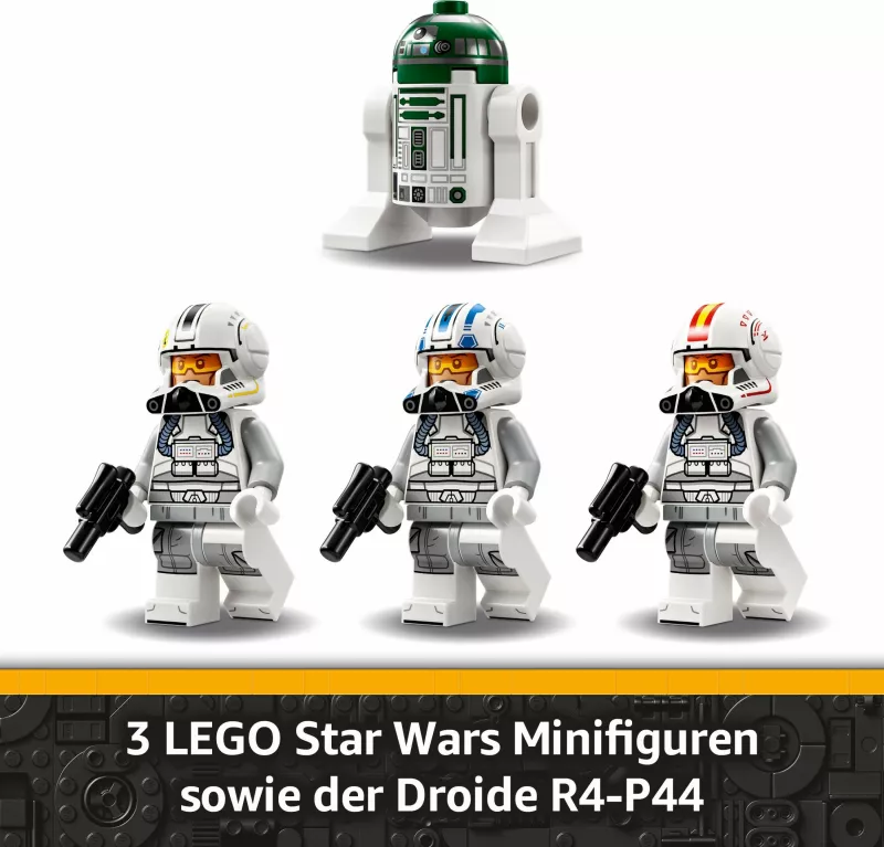 Set ndërtimi LEGO Star Wars ARC-170 Starfighter, shumëngjyrësh