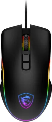 Maus MSI FORGE GM300, optik, 7200 DPI, ambidextrous, i zi