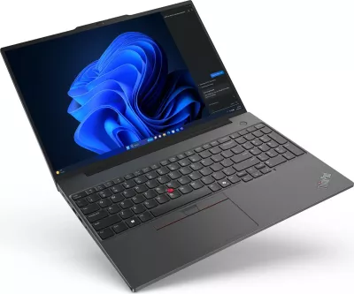 Laptop Lenovo ThinkPad E16, 16", AMD Ryzen 5, 8GB RAM, 256GB SSD, AMD Radeon Graphics, i zi (DE keyboard)