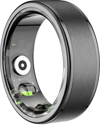 Unazë inteligjente Colmi R03, 18.1mm, madhësia 8, e zezë