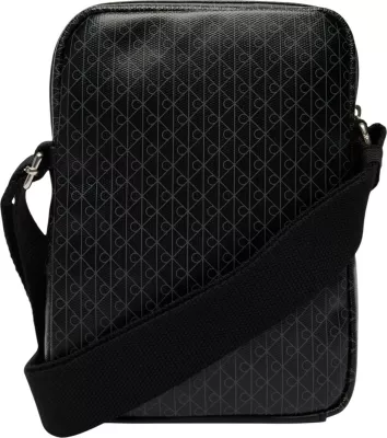 Çantë crossbody Calvin Klein Slim Reporter LV04D3334G për meshkuj, e zezë
