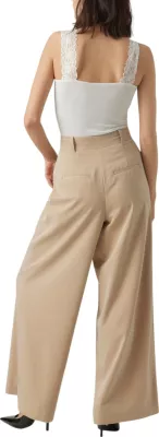 Maicë pa mëngë për femra Vero Moda VMROSA SL TOP GA JRS NOOS 10287348, e bardhë [Madhësia: XS]