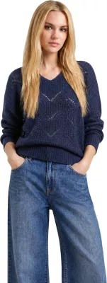 Xhemper për femra Jacqueline de Yong JDYBADUT 15302387, blu