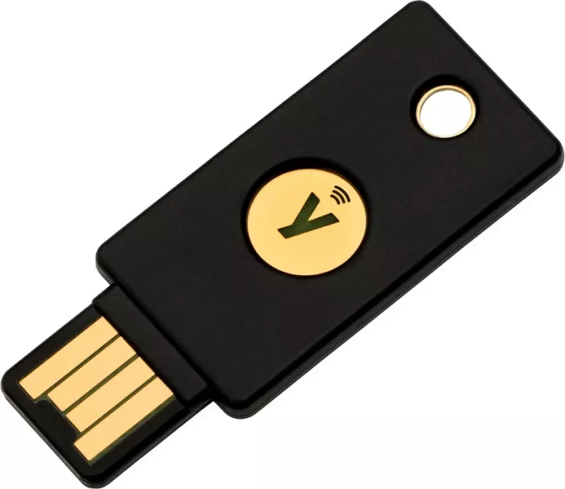 Çelës sigurie Yubico YubiKey 5 NFC, USB-A, i zi