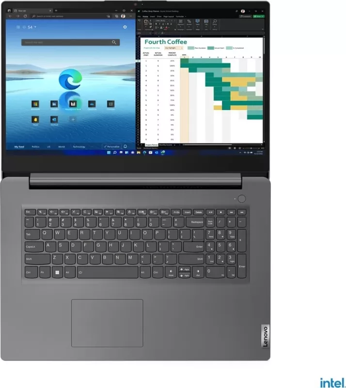 Laptop Lenovo V V17, 17.3", Intel Core i7, 16 GB RAM, 512 GB SSD, Intel Iris Xe Graphics, i zi 