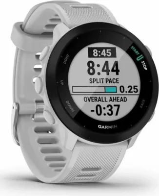 Orë sportive Garmin Forerunner 55, e bardhë