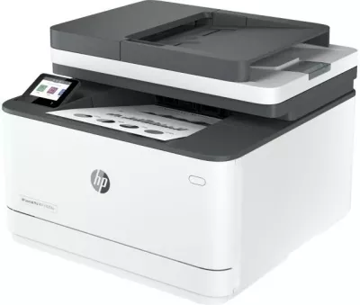 Printer multifunksional, HP LaserJet Pro MFP 3102fdw (3G630F#B19), laser mono, ADF, ekran me prekje, bardhë/gri