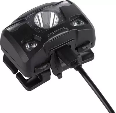 Dritë koke Superfire HL78, 320 lumen, USB-C, e zezë