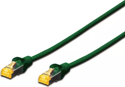 Kabllo rrjeti Digitus Cat6a 7m, S/FTP, RJ-45, e gjelbër