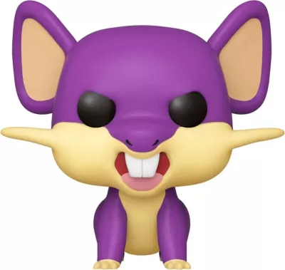 Figurinë koleksionuese Funko Pop! Games Pokémon Rattata, vinyl, vjollcë