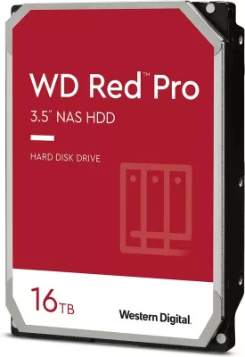 Hard disk Western Digital Red Pro 16 TB 7200 RPM 3.5 Serial ATA