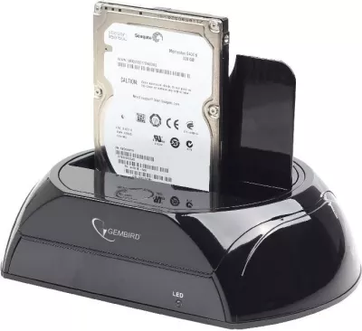 Docking Station Gembird HD32-U3S-2, i zi  