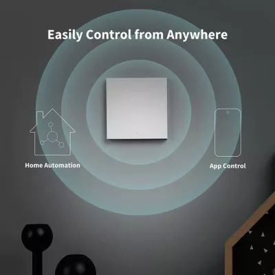 Çelës muri smart Aqara H1 EU WS-EUK03, Zigbee 3.0, me tel neutral, single rocker, i bardhë