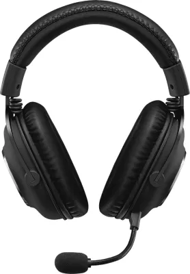 Kufje gaming me kabllo Logitech G Pro X, USB DAC, mikrofon Blue VO!CE i shkëputshëm, 50 mm, të zeza