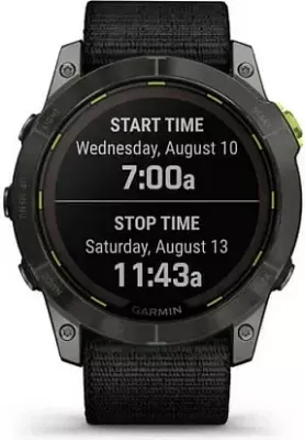 Smartwatch Garmin Enduro 2, 32GB, najlon, 1.4 inç, i zi
