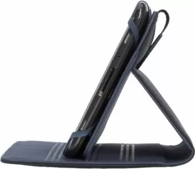 Mbështjellës për tablet RIVACASE 3312, universal 7", funksion stand, poliuretan/mikrofibër, i zi