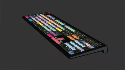 Tastierë LogicKeyboard Astra 2 Adobe After Effects CC UK për PC