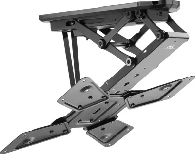 Mbajtës tavanor elektrik Maclean MC-492, për TV, 23"-55", i zi