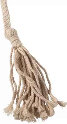 Hamak macrame FH9346, bezhë, 200x100 cm