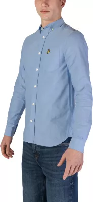Këmishë për meshkuj Lyle & Scott LW1302VOG, kaltër e çelët [Madhësia: XS]
