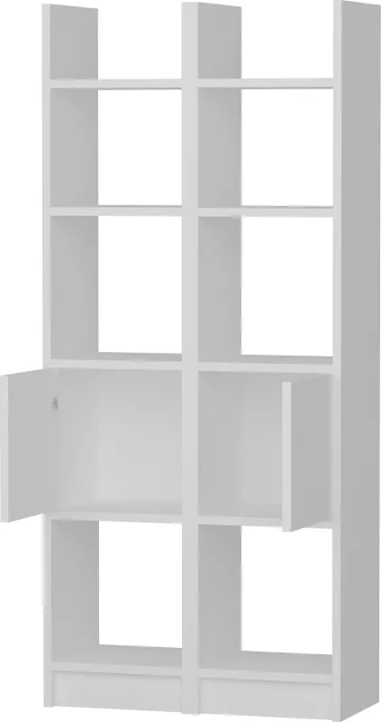 Raft librash Hanah Home, Esbi 102, i bardhë