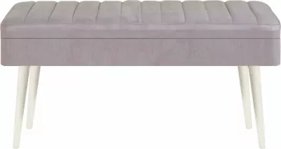 Set tavoline me karrige për ngrënie, e zgjatshme, 4 pjesë, Skye Decor, Vina 0701 - 3, e bardhë, gri