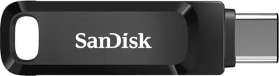 USB memorie SanDisk Ultra Dual Drive Go SDDDC3-128G-G46 128GB USB-C/A USB 3.2 Gen 1, e zezë, 1 copë