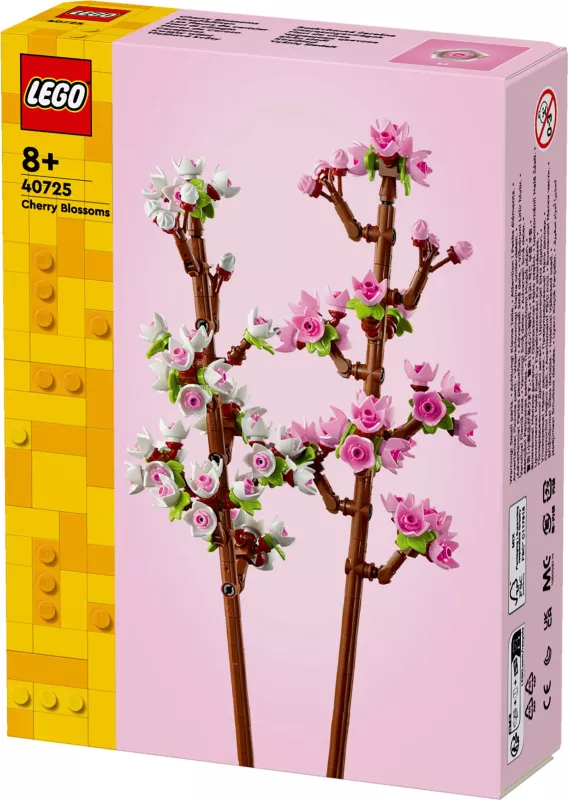 Set ndërtimi LEGO Cherry Blossoms 40725, 430 pjesë, multikolor