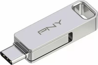 Pendrive PNY Duo-Link 64GB USB 3.2 Gen 2 (USB-C/USB-A), argjendtë