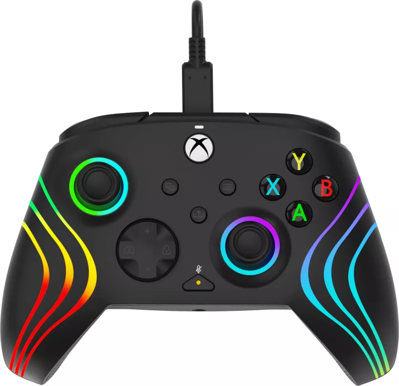 Gamepad PDP Afterglow Wave, PC, Xbox One, Xbox Series S/X, Wired, USB, i zi