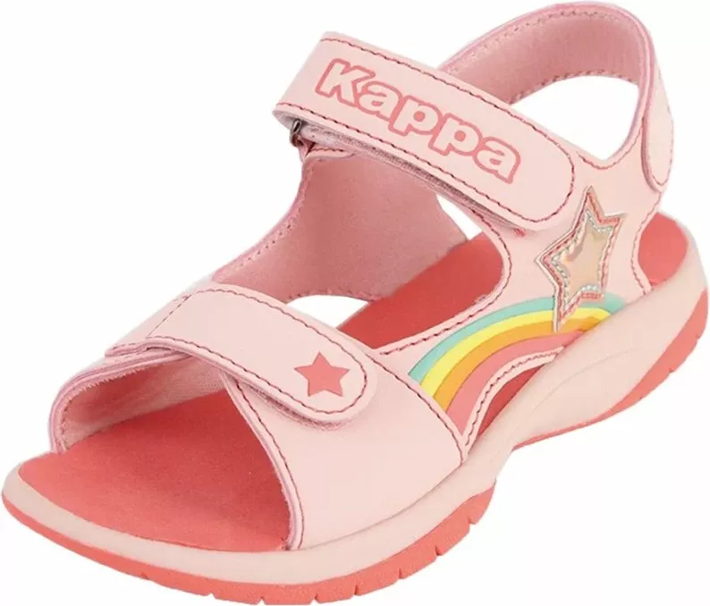 Sandale për vajza Kappa, të kuqe