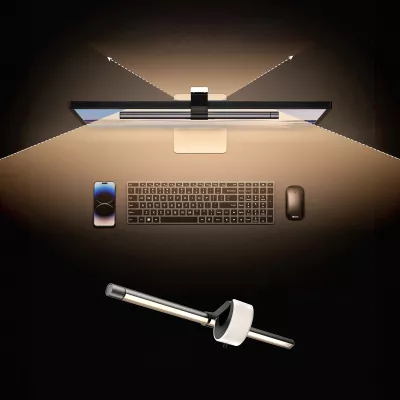 Llambë ekrani Elesense Choetech E1132, LED, 7W, 0.5m, USB-A, Gri