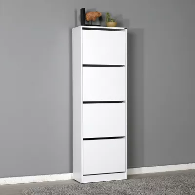Dollap për këpucë, ngjyrë e bardhë, SHC-340-BB-1