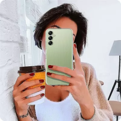 Mbështjellës Tech-Protect FlexAir për Samsung Galaxy M35 5G, Transparent