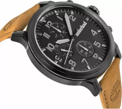 Orë dore për meshkuj Timberland Driscoll TDWGF0040701, e zezë, set me çantë