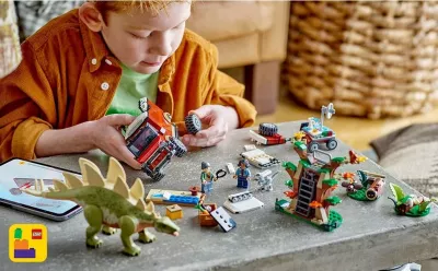 Set ndërtimi LEGO Jurassic World 76965, 420 pjesë, multikolor
