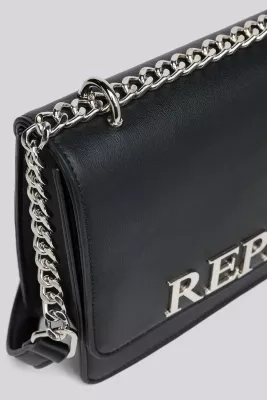 Çantë krahu për femra Replay FW3000.001.A0362B, e zezë