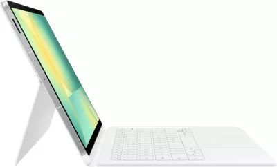 Mbështjellës tastierë Samsung EF-DX625, QWERTZ, Gjermanisht, Trackpad, Galaxy Tab S10 FE+, Bardhë