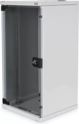 Kasë rrjeti Digitus 12U, 25.4cm (10"), montim në mur, gri
